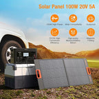 GRECELL Portable Power Station 2400W Solar Generator with 2 * 100W Solar Panel, 1843Wh UPS Backup LiFePO4 Battery Power Supply with 11 Outlets(4 2400W AC Outlets,2 PD100W) for Home CPAP Camping RV