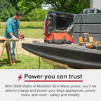 Cobra PURE SINE 400W Power Inverter and PRO 3000W Professional Grade Power Inverter Bundle