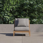 Outer Outdoor Throw Pillow with OuterWeave Performance Fabric, Decorative Outdoor Pillow for Patio & Outdoor Furniture, Includes Machine Washable Pillow Cover and Insert - Pacific Fog Gray, 18"x18"