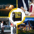 Aceup Energy 4500 Watt Inverter Generator 223CC, Gas Powered Generator for Home Use, Camping, EPA Compliant