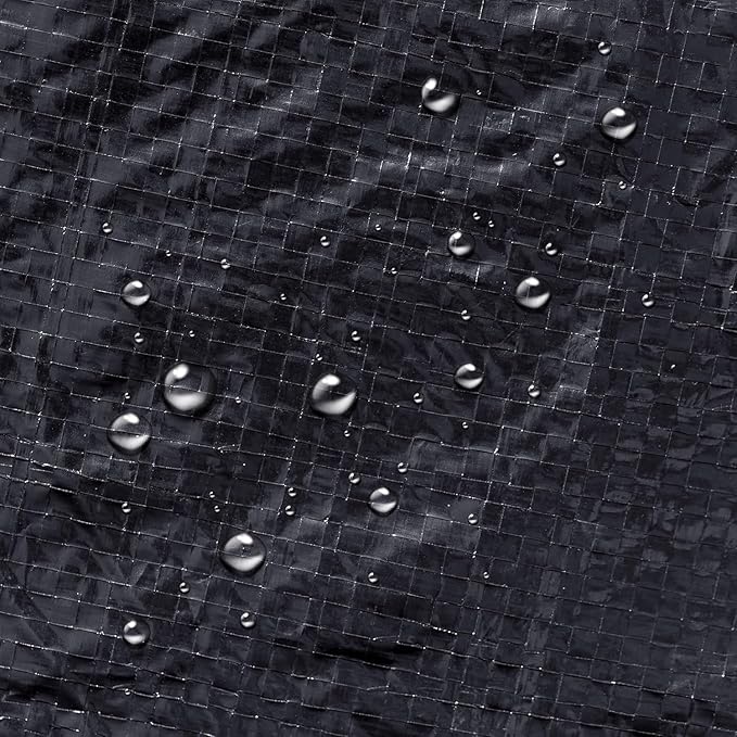 Heavy-Duty Winter Pool Cover | 24 ft Round, 12x12 Scrim Strength, 12-Year Warranty | UV and Cold Resistant, Weatherproof Durable Protection for Above-Ground Pools | Winch & Cable Included