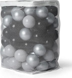TRENDPLAY Plastic Balls for Ball Pits 2.2 Inch, Pack of 50 100 200 500 Hollow Balls, Perfect for Toddler Baby Pools,Party,Festival Decoration