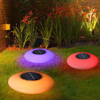 Sublume Solar Floating Pool Ligts, RGB Pool Accessories with 1000 MAH, IP65 Waterproof, Pool Decor Lights for Outdoor Swimming Inground and Above Ground Pools, Garden, Party-1 Pack