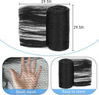 28 Feet Round Leaf Net Cover for Above Ground Pool, Winter Cover Mesh Cover with 20 Pcs Large Metal Clips，Pool Safety Net Fits 28FT Above Ground Pools, Keeps Leaves Out of Your Pool