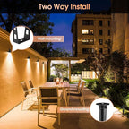 Low Voltage Landscape Lights 6 Pack, 69ft Cable Spotlight Outdoor with 12V Transformer, IP65 Waterproof Plug in Spot Lights 2700K Warm White for Yard, Plant, Lawn, Tree, Flags, Garden