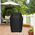 Arcedo Small Grill Cover 32 Inch, Heavy Duty Waterproof 2 Burner BBQ Gas Outdoor Barbecue Cover, Compatible with Weber Char Broil Nexgrill Grill with Collapsed Side Tables