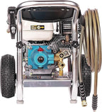 Simpson Cleaning 3400 PSI Gas Pressure Washer, 2.5 GPM Power Washer for Commercial Use, Honda GX200 Engine, 25-Foot Hose, Aluminum Series, 49-State (ALH3228-S)