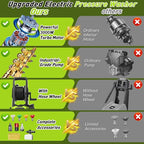 Pressure Washer, 5000PSI Power Washer with 4 Quick Connect Nozzles & Foam Cannon & 52 FT Hose Reel, Portable High Pressure Washer Cleaning Machine for Cars Fences Patios