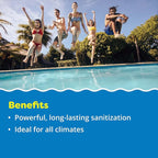 In The Swim Chlorine and Shock Bundle for Sanitizing Swimming Pools – Includes 50 Pound Bucket of 4-Inch Chlorine Sticks and 24 x 1 Pound Bags of 68% Cal-Hypo Pool Shock