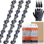 Savior 3PC 12 Inch Chainsaw Chain for Greenworks 40V 20262 20292 Chainsaw, 12" Replacement Chain for Sun Joe SWJ698E 9A Chain Saw - 3/8" - .050" - 45 DL