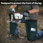 Chainsaw Chaps Apron Wrap 8-layer for Men/Women Loggers Forest Workers Protective Chain Saw Pants Adjustable