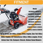 PlumPine 20001054 Pull Start Assembly for Ariens 208cc 223cc 254cc Engine Compact Classic SNO-Tek Deluxe Snow Blower for LCT StormForce Engines Recoil Starter Replacement 06002