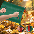 Reusable Yard Waste Bags - 2 Pack, 132 Gallon Large Yard Waste Bag with Reinforced Handles, Ideal for Grass, Leaves, and Yard Waste - Durable and Garden Waste Bags, Large Leaf Bags Stand Up.