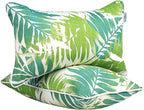 JMGBird Outdoor Lumbar Pillows Waterproof Set of 2 with Insert 12x20 Inch for Patio Furniture