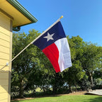 Texas State Flag 3x5 Heavy Duty Outdoor Double Sided- 3Ply 240D 4 Rows Stitched- State Of Texas Wall Flag Banner For Truck- UV Fade Resistant With Canvas Header & 2 Brass Grommets