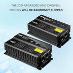 1000W Inverter for Car Power Inverters,12v DC to 110v AC Converter with 3.0 A USB Type-C Outlets, 12 Volt Inverter Car Cigarette Lighter Battery Inverter for Vehicles