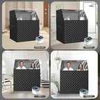 Smartmak 2 Person Portable Steam Infrared Sauna Box with 660nm Red Light Therapy Lamp for Home Relaxation, 4 L 1500W Steamer Extra Large Full Body Saunas Spa Tent, Remote Control, 2 Folding Chairs