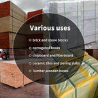 Heavy Duty Packaging 3pcs 5/8"(16mm) x 0.35" x 330'Light green Industrial-Grade Polyester(PET)Strapping Roll,Pallet Strap Coil for packaging strapping tool- 1400 lbs Break Strength(990ft Green)