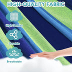 Anyoo Garden Cotton Hammock Comfortable Fabric Hammock with Spreader Bar Sturdy Hammocks Up to 450lbs Portable Lightweight Hammocks with Travel Bag for Camping Outdoor/Indoor Patio Backyard