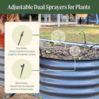 Vego Garden Irrigation Kit - Drip Irrigation System for Raised Garden Beds, Efficient Watering Solution for Vegetables, Flowers, and Plants, Easy DIY Installation (Large)