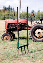 Meadow Creature's All Steel Broadfork: The Peoples Broadfork ,12 tines Green BF-12 BF-12