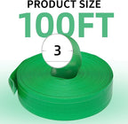 3" x 100' Pool Backwash Hose: Pool Drain Hose, Sump Pump Hose with Heavy-Duty 3-Layer, Lightweight, Kink-Resistant for Pool Drain, Irrigation
