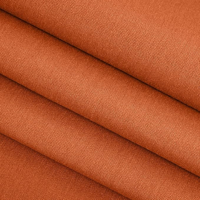 RSH DECOR: Sunbrella Tufted Wicker Loveseat Cushion | 41” x 19" | Water and Fade-Resistant Performance Fabric | Outdoor Settee Cushion for Patio Furniture | Canvas Rust