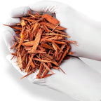 Premium Red Mulch by Gardenera - Beautify Your Garden and Support Plant Health - 5 QUARTS