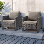 HUMMUH 9 Piece Patio Furniture Set PE Wicker Outdoor Sectional Sofa and Patio Swivel Chairs Outdoor Chairs Storage Box Ottomans for Porch,Garden,Backyard,Deck(Brown/Grey)
