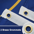 Bradford Utah State Flag 3x5 feet Outdoor, 3 Ply Polyester Utah Flags Double Sided, Heavy Duty UT Flags with 2 Brass Grommets