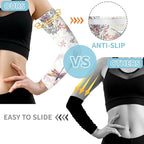 Buwuta Garden Sleeves for Women Dragonfly Sun Protection Sleeves Anti-Scratch Arm Cooling Sleeves for Farmers Sports
