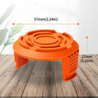 Replacement Spool Cap Covers Compatible with Worx, Trimmer Cap Suitable for Worx Weed Eater String Trimmers WA0010, WA6531 (3-Pack)