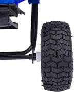 EarthWay Polar Tech 90950 50 LB Professional Ice Melt Broadcast Walk Behind Spreader with 9" Pneumatic Tires, High Output and Solid Linkage Control