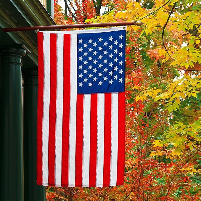 American Flag,3x5ft American Flag Outdoor Heavy Duty Strong Wind Proof,America Flags for Outside,3 x 5 US Flag,United States Flag Ideal for Outdoor Display,American Flags For Outside 3x5USA Flags