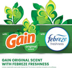 Glad ForceFlex Tall Kitchen Trash Bags, 13 Gallon, Gain Original, 140 Count (Package May Vary)