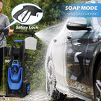 Pressure Washer -5000PSI Power Washer with Foam Cannon 4 Quick Connect Nozzles, High Pressure Cleaning Machine for Driveways/Patios/Cars/Fences/Home Cleaning
