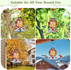 BOLITE Hummingbird Feeder, Hummingbird Feeders for Outdoors Hanging, Hand Blown Glass, Meshy Texture Ball Shape Bottle, 5 Feeding Ports with Perch, 20 Ounces, Leak Proof, Purple, Gifts for Women Men