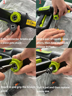 Portable Cordless Pressure Washer 2 Batteries - 1200PSI Brushless Cordless Power Washer with 6-in-1 Nozzle, Adjustable Foam Cannon LCD Touch Screen for Car Garden