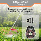 Cluparis 155 Sawtooth Trimmer line Heavy Duty for Push String Trimmer 1-Pound, 0.155" Nylon Weed Eater String .155-inch-by-102-ft Commercial String Trimmer Line in Spool with Line Cutter