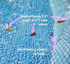24 Feet Round Leaf Net Cover for Above Ground Pool,Mesh Pool Net Cover with 18 Pcs Pool Cover Clips Fits 24FT Above Ground Pools, Keeps Leaves Out of Your Pool (Black, 24FT)