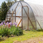 Farm Plastic Supply - Spring Wire & Lock Channel - (5 Pack) - Steel 6.5 ft Spring Lock Track & U-Channel Bundle for Greenhouse Plastic Polyethylene Film or Shade Cloth
