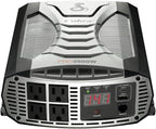Cobra PRO 2500W Professional Grade Power Inverter, Portable – 2500-Watt Car Charger, 4 Grounded AC Outlets, 2 Fast Charge USB Ports and Remote Controller (CPIALCDG1) Compatible