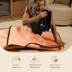 LifePro RejuvaWrap Far Infrared Sauna Blanket for Detox & Relaxation – Available in 5 Colors & 3 Models – Portable Sauna Blanket Infrared for Muscle Relief, Circulation & Recovery – 9 Heat Levels