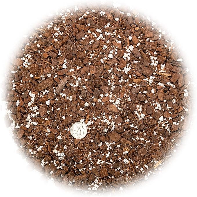 Premium Monstera Soil Mix by Gardenera - Perfect Drainage and Moisture Retention for Swiss Cheese Plant (2 Quart)