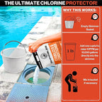 Swimables 4-Pounds Premium Pool Stabilizer & Conditioner, Max Strength Cyanuric Acid for Pools, Spa & Salt Water – Reduces Chlorine Loss, Ideal for Swimming & Hot Tubs