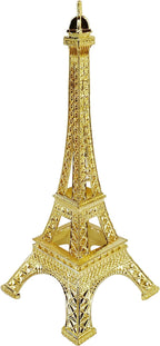 allgala Eiffel Tower Statue Decor Alloy Metal, and Size (07", Gold)