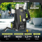 Sun Joe SPX1000 11.5-Amp Electric Pressure Washer, Green