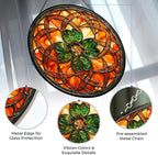Personalized Green Clover Stained Glass Window Hanging, Suncatcher for Women, Stained Glass Window Decor Perfect Home Décor