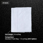 Sandbaggy Large Sandbags - Size: 25" x 40" - Thick Heavy Duty Contractor Bags, Heavy Duty Garbage Bags, Dumpster Bag, Construction Trash Bags, 6 mil (25 Bags)