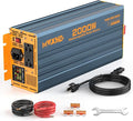 2000W Sump Pump Battery Backup System, Pure Sine Wave Power Inverter for Emergency and Power Outage, Back Up System for Sump Pump with LCD Display, Auto Switching for Grid and Battery